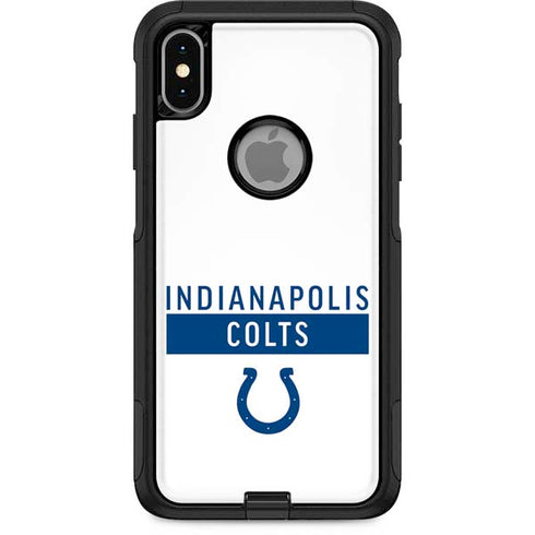 NFL Indianapolis Colts White Performance Series Otterbox Commuter iPhone Skin