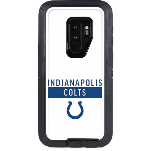 NFL Indianapolis Colts White Performance Series Otterbox Defender Galaxy Skin