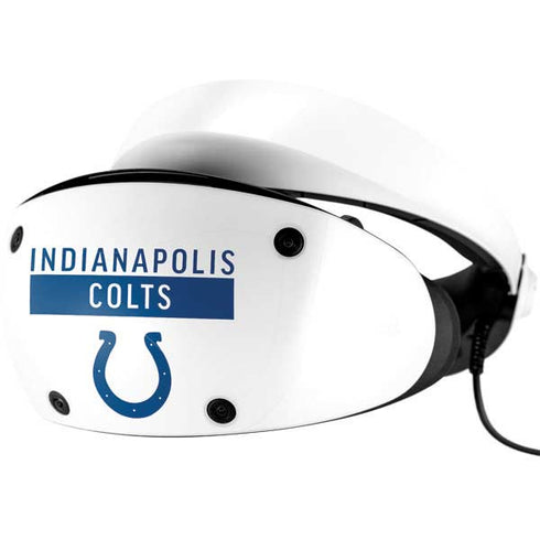NFL Indianapolis Colts White Performance Series PlayStation VR2 Skin