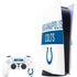 NFL Indianapolis Colts White Performance Series PS5 Bundle Skin