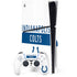 NFL Indianapolis Colts White Performance Series PS5 Slim Disk Bundle Skin