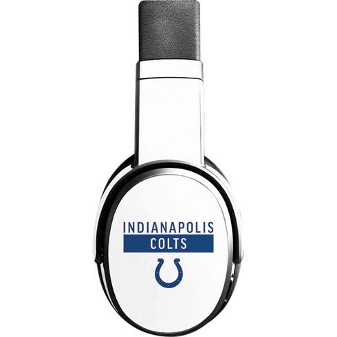 NFL Indianapolis Colts White Performance Series Skullcandy Crusher Wireless Skin