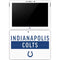 NFL Indianapolis Colts White Performance Series Surface Go Skin