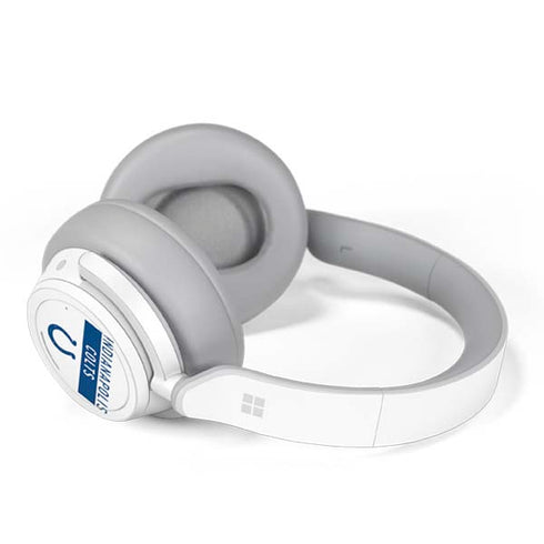 NFL Indianapolis Colts White Performance Series Surface Headphones Skin