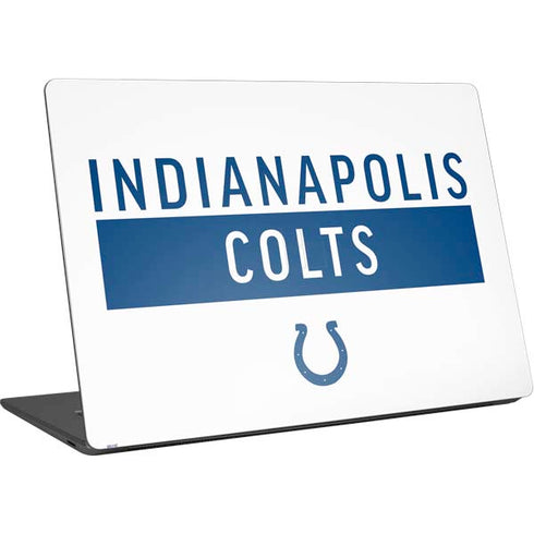 NFL Indianapolis Colts White Performance Series Surface Laptop 4 15in Skin