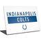 NFL Indianapolis Colts White Performance Series Surface Laptop 4 15in Skin