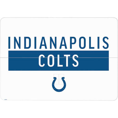 NFL Indianapolis Colts White Performance Series Surface Laptop Studio Skin