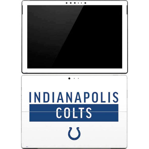NFL Indianapolis Colts White Performance Series Surface Pro 4 Skin