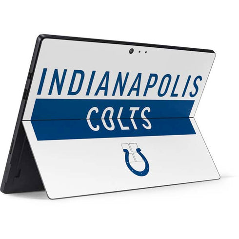NFL Indianapolis Colts White Performance Series Surface Pro 6 Skin