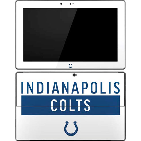 NFL Indianapolis Colts White Performance Series Surface Pro Tablet Skin