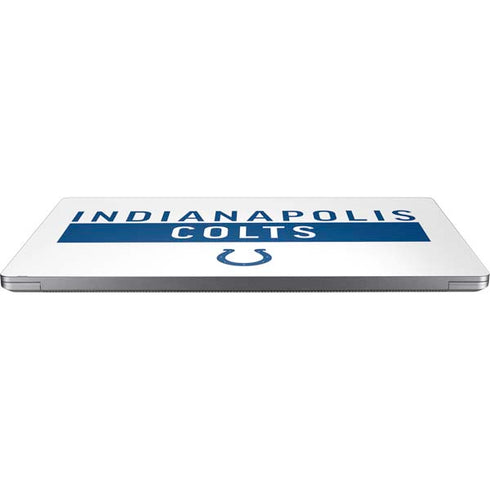 NFL Indianapolis Colts White Performance Series Universal Laptop 12in (9.8 x 6.8in) Skin