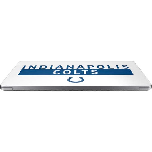 NFL Indianapolis Colts White Performance Series Universal Laptop 18in (14.6 x 10.6in) Skin