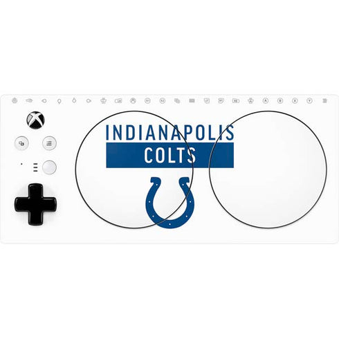 NFL Indianapolis Colts White Performance Series Xbox Adaptive Controller Skin