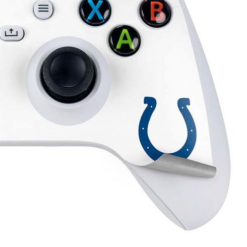 NFL Indianapolis Colts White Performance Series Xbox Series S Controller Skin