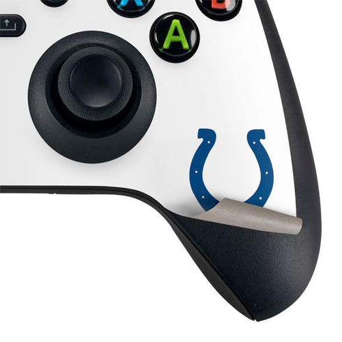 NFL Indianapolis Colts White Performance Series Xbox Series X Controller Skin