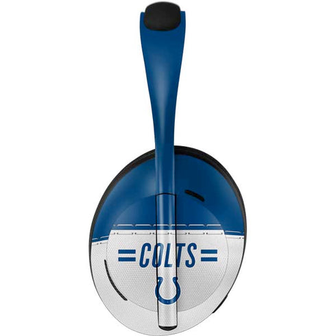 NFL Indianapolis Colts White Striped Bose Noise Cancelling Headphones 700 Skin