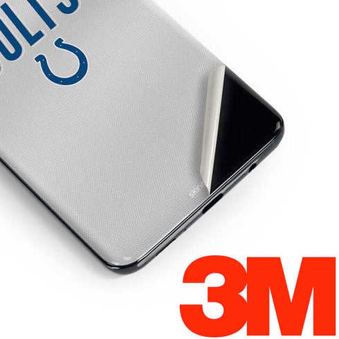 NFL Indianapolis Colts White Striped Galaxy S10 Plus Skin