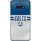 NFL Indianapolis Colts White Striped Galaxy S10e Skin
