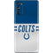 NFL Indianapolis Colts White Striped Galaxy S20 Fan Edition Skin