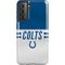 NFL Indianapolis Colts White Striped Galaxy S21 5G Pro Case
