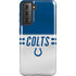 NFL Indianapolis Colts White Striped Galaxy S21 5G Pro Case
