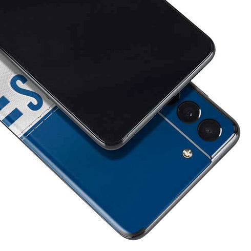 NFL Indianapolis Colts White Striped Galaxy S21 5G Skin