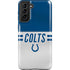 NFL Indianapolis Colts White Striped Galaxy S21 Plus 5G Pro Case
