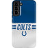 NFL Indianapolis Colts White Striped Galaxy S22 Plus Pro Case