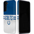 NFL Indianapolis Colts White Striped Galaxy S22 Pro Case