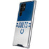 NFL Indianapolis Colts White Striped Galaxy S22 Ultra Clear Case