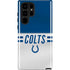 NFL Indianapolis Colts White Striped Galaxy S22 Ultra Pro Case
