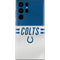NFL Indianapolis Colts White Striped Galaxy S22 Ultra Skin