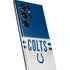 NFL Indianapolis Colts White Striped Galaxy S22 Ultra Skin