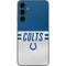 NFL Indianapolis Colts White Striped Galaxy S23 FE Skin