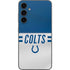 NFL Indianapolis Colts White Striped Galaxy S23 FE Skin