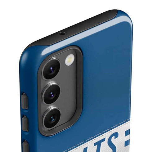 NFL Indianapolis Colts White Striped Galaxy S23 Pro Case