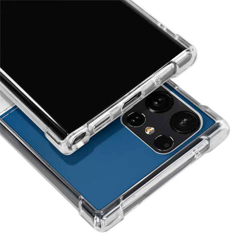 NFL Indianapolis Colts White Striped Galaxy S24 Ultra Clear Case