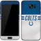 NFL Indianapolis Colts White Striped Galaxy S7 Skin