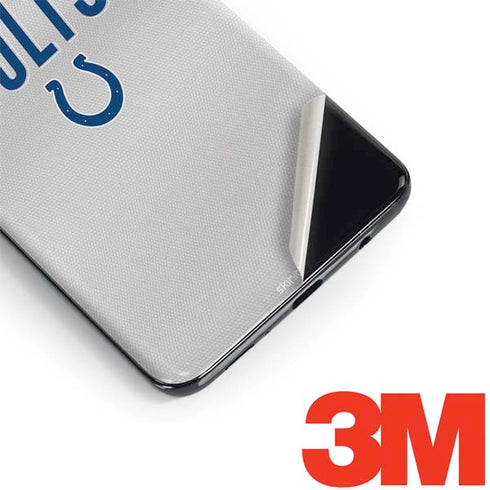 NFL Indianapolis Colts White Striped Galaxy S9 Skin