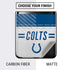 NFL Indianapolis Colts White Striped Galaxy Z Flip Skin