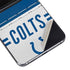 NFL Indianapolis Colts White Striped Galaxy Z Flip5 5G Skin