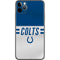 NFL Indianapolis Colts White Striped iPhone 11 Pro Max Skin