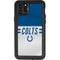 NFL Indianapolis Colts White Striped iPhone 11 Pro Max Waterproof Case