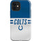 NFL Indianapolis Colts White Striped iPhone 12 Impact Case