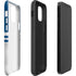 NFL Indianapolis Colts White Striped iPhone 12 Impact Case