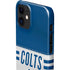 NFL Indianapolis Colts White Striped iPhone 12 Mini Lite Case