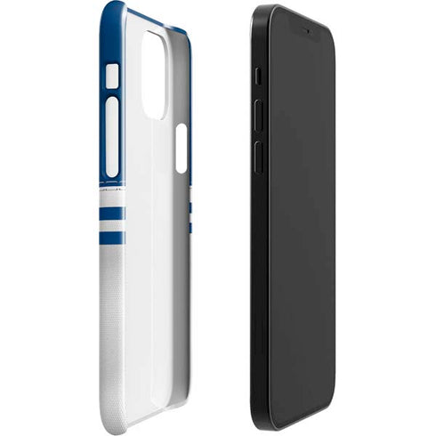 NFL Indianapolis Colts White Striped iPhone 12 Mini Lite Case