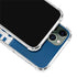 NFL Indianapolis Colts White Striped iPhone 12 Pro Max Clear Case