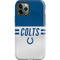 NFL Indianapolis Colts White Striped iPhone 12 Pro Max Impact Case