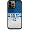 NFL Indianapolis Colts White Striped iPhone 13 Pro Cargo Case